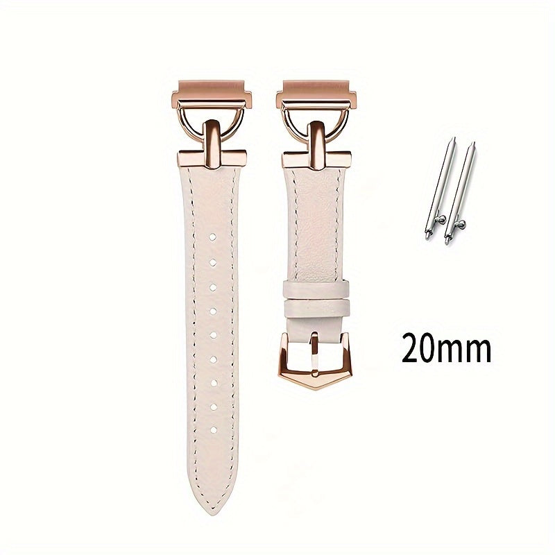 Совместимые синтетические кожаные ремешки для часов с быстросъемным механизмом для Samsung Galaxy Watch 6/5/4, Active 2, Watch 5 Pro, Watch 3. Особенности: запястья с дизайном D-образной пряжки в размерах 20 мм и 22 мм. Батарея