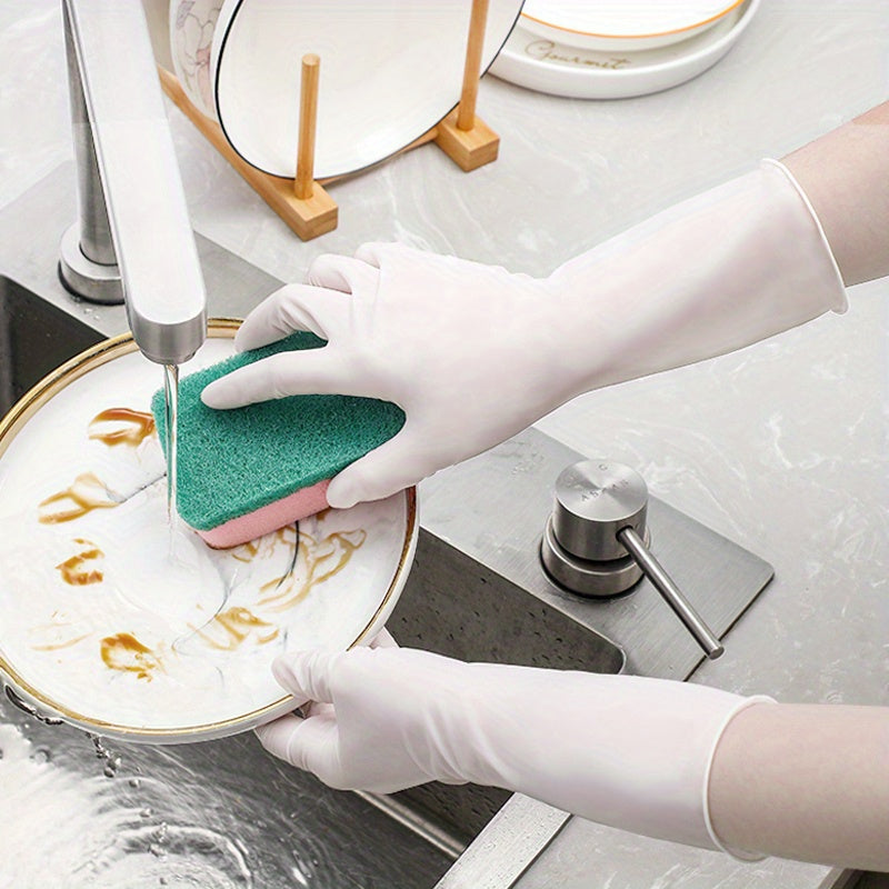 50 Waterproof Nitrile Gloves Latex Powder-Free for Cleaning Kitchen Car Tattoo