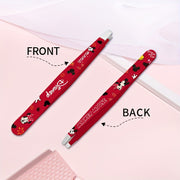 Unisex Stainless Steel Eyebrow Tweezers for Shaping and Facial Hair Removal