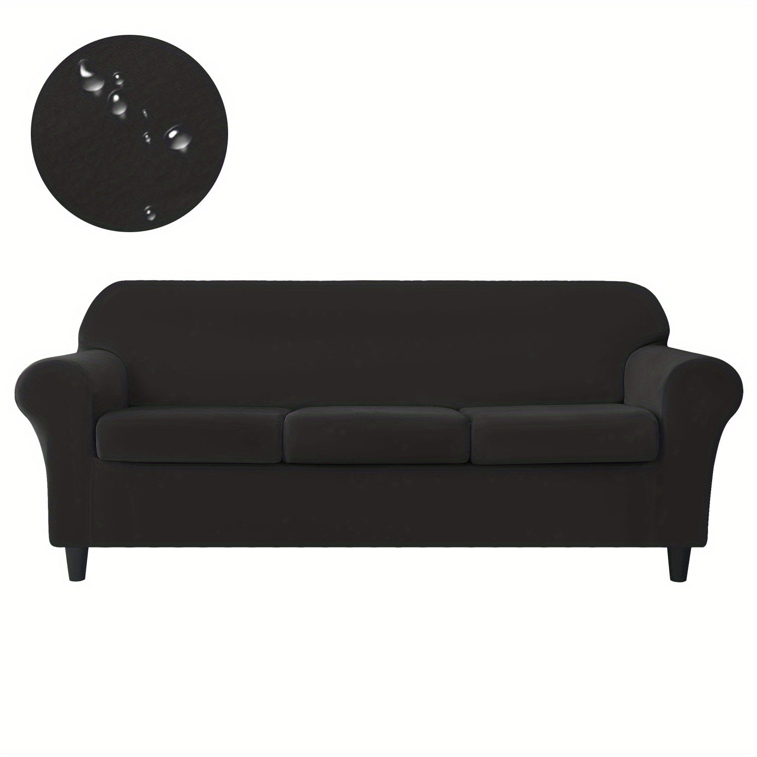 Waterproof Sofa Covers Set with Cushions for 3-Seater Lounge Furniture