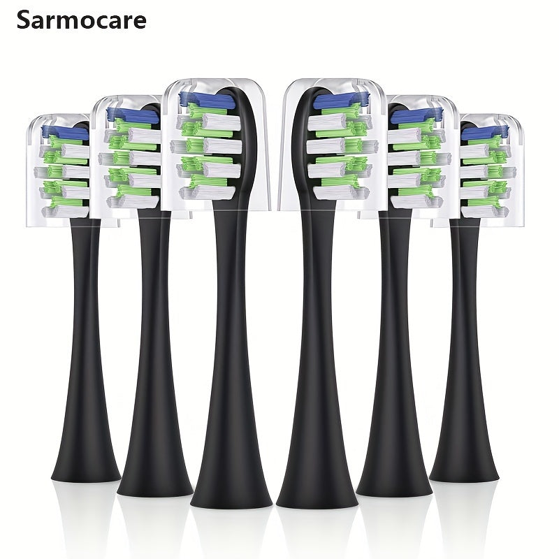 Juego de cabezales de cepillo de dientes eléctrico de repuesto de 6 u 8 unidades para cepillos de dientes sónicos