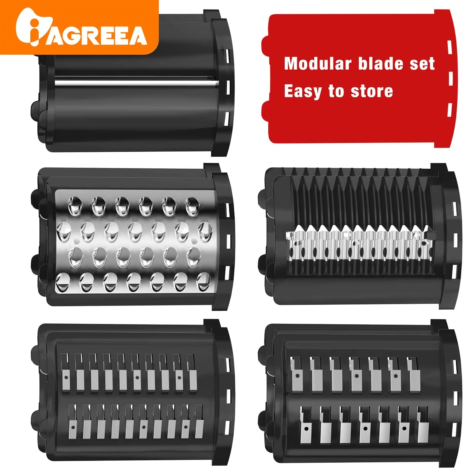 Vegetable Cutter for Food Processor and Stand Mixer, Multi-Use Cheese Grinder