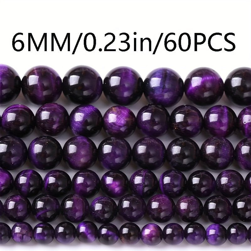 Blue Tiger Eye Beads Natural Stone Jewelry Making Supplies 6mm 8mm 10mm