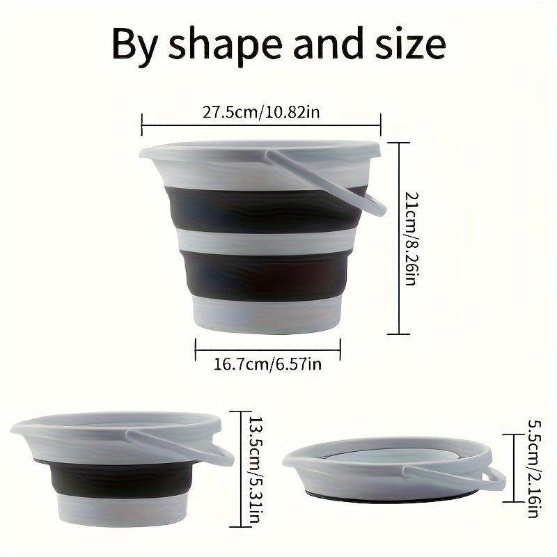 Sayohat, baliq ovlash, avtomobil yuvish, uy tozalash uchun yig'iladigan suv kova