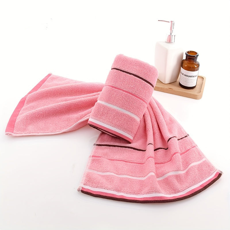 Cotton Hand Towel 476 GSM Knit Fabric 32x74 cm for Face Bathroom Home Outdoor