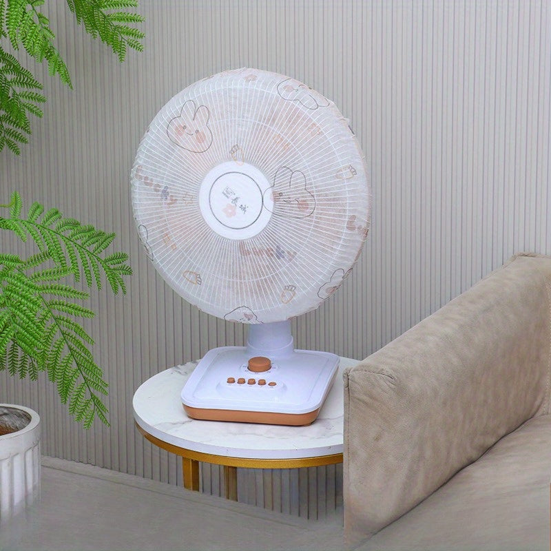 Thickened Polyester Dust Cover for Large Household Appliances Electric Fans Floor-to-Ceiling Design