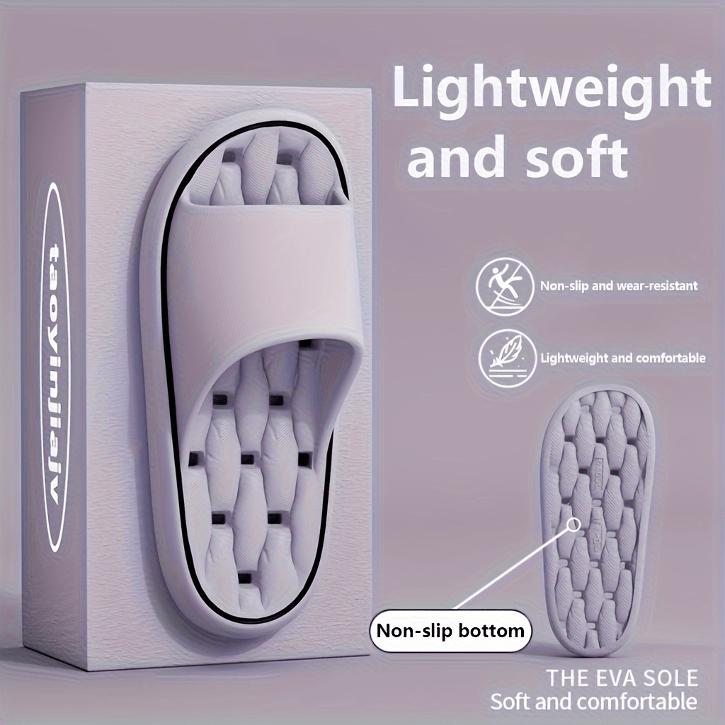 Women Indoor Slippers Comfortable Soft Sole Slip-On Casual Sandals