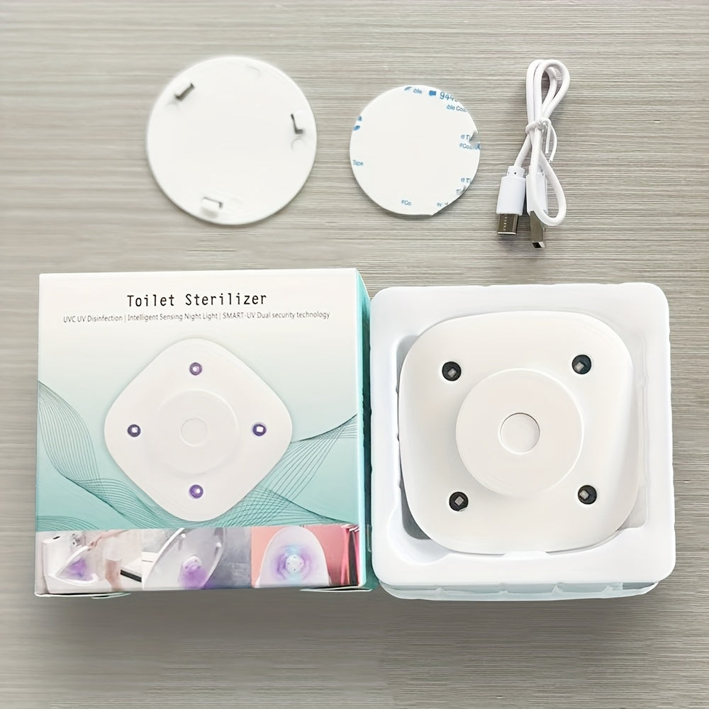 UV Toilet Protector with Gravity-Sensing Lid and UVC Sterilization