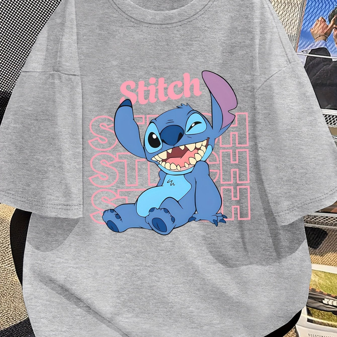 Women's Casual Cotton T-Shirt Short Sleeve Cute Pattern All-Season