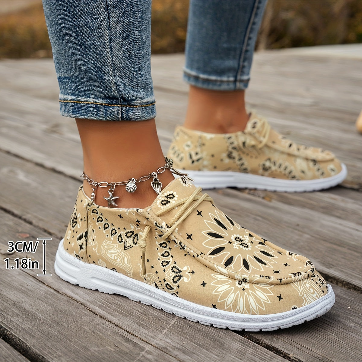 Women’s Slip-On Loafers Casual Summer Shoes Multicolor Lightweight EVA All-Season