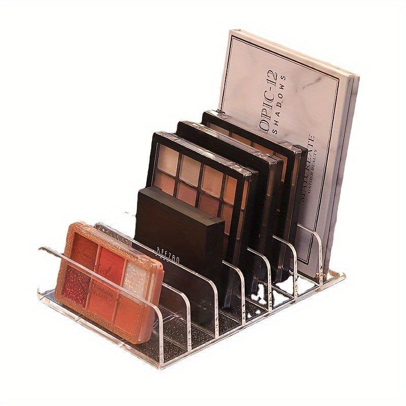 Clear DVD CD Storage Rack Organizer for Home Office Cosmetics and Blushes