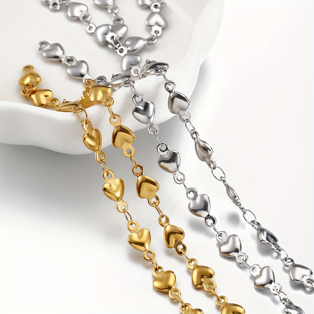 Stainless Steel Jewelry Chain 1 Meter Long for Jewelry Making