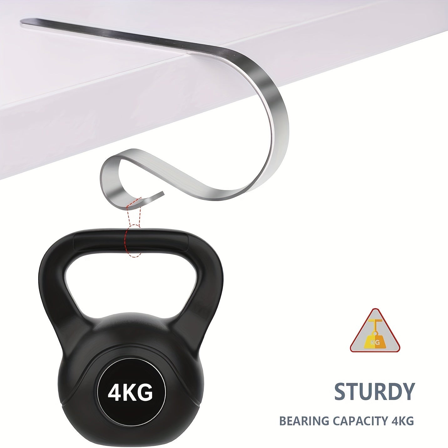 Набор из 4-х предметов: держатели для рождественских чулок, зажимы для накидки, крючки для камина для украшения вечеринки и рождественские принадлежности (серебро)