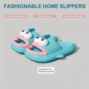 Unisex Cartoon Clownfish Slip-On Slippers Cushioned EVA Indoor Outdoor