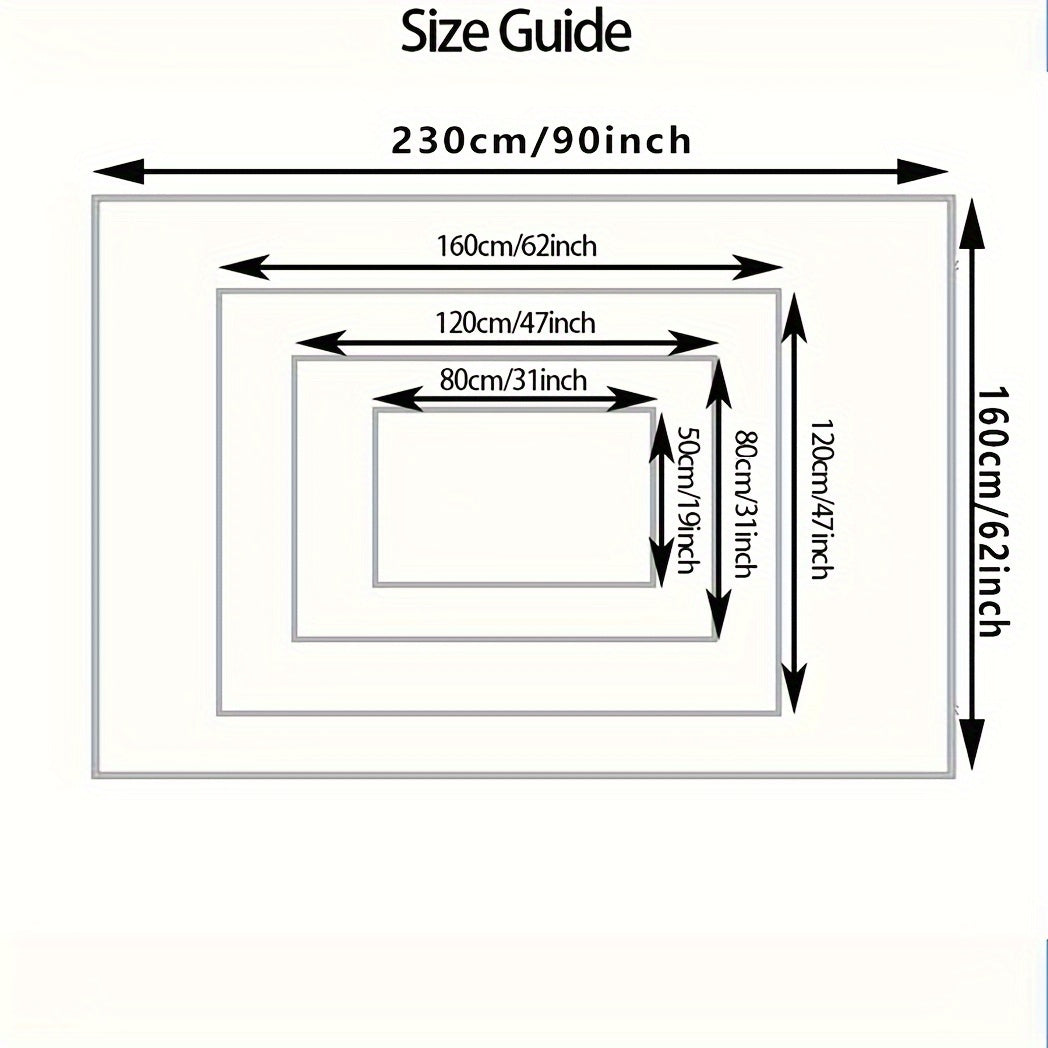 Motorcycle Themed Area Rug 19x31 Inches Machine Washable Non Slip Indoor Outdoor