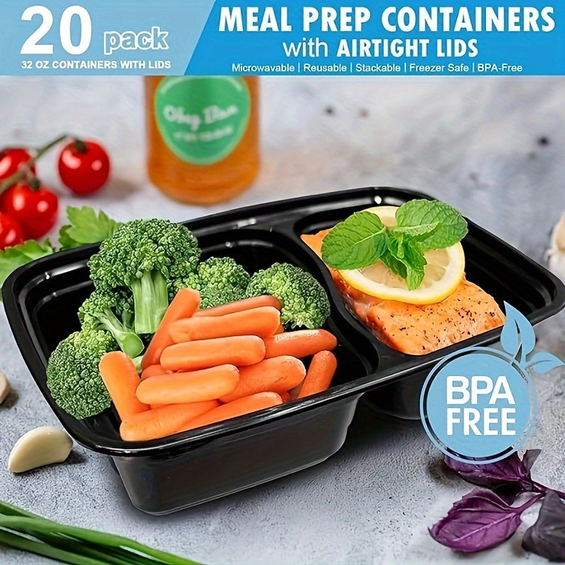 Disposable Lunch Boxes Pack of 10-100 Microwaveable BPA Free Large with Lids