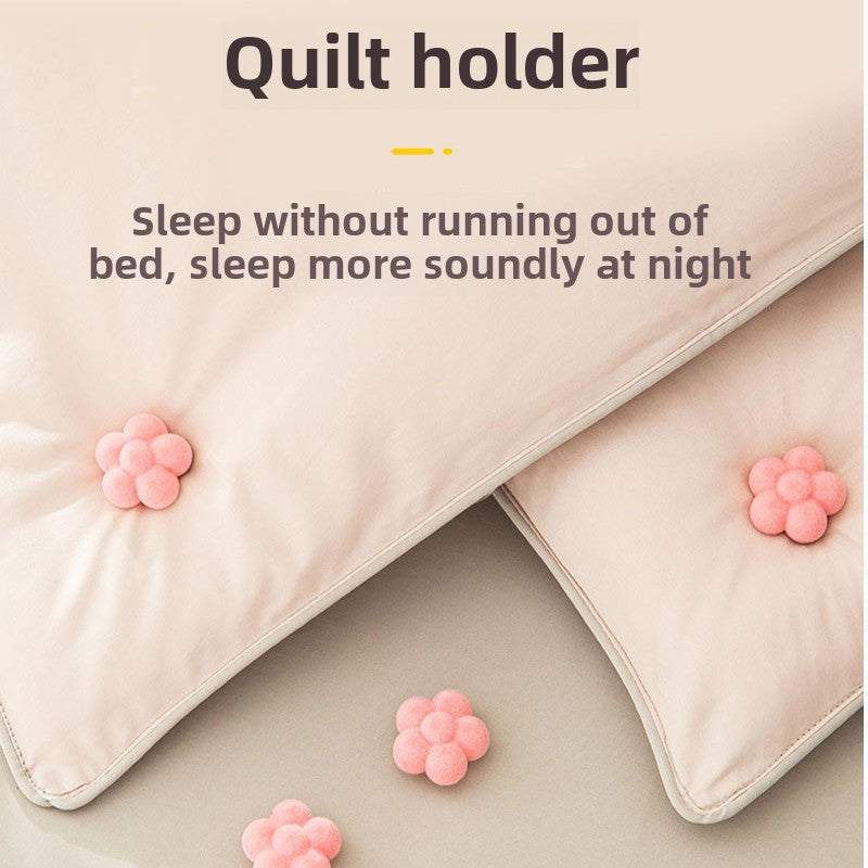 8-Pack Red Bedding Clips for Sheets and Quilt Covers Anti-Slip Quilt Fixing Clips