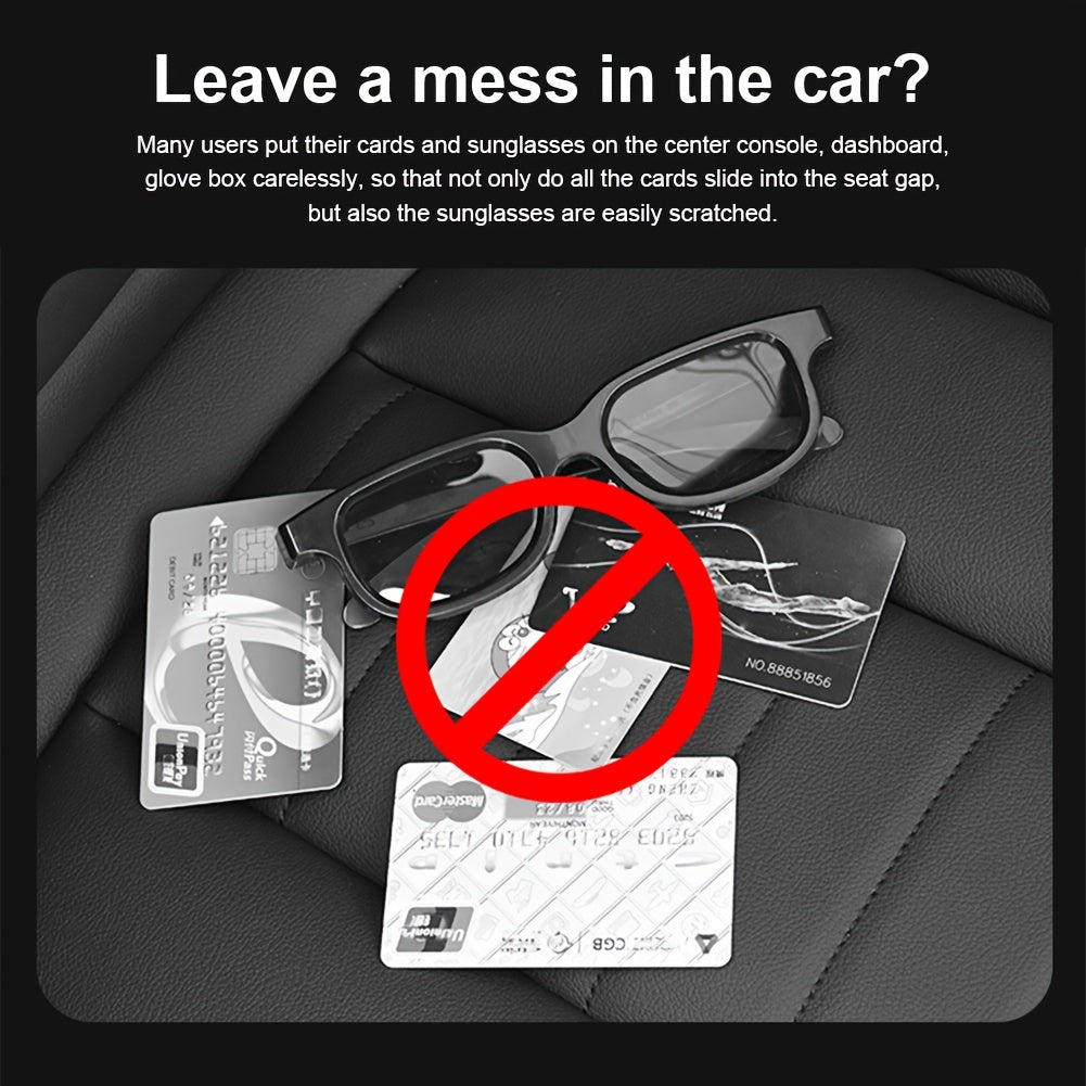 Organizador de parasol para coche con múltiples bolsillos, funda de almacenamiento para interior del vehículo