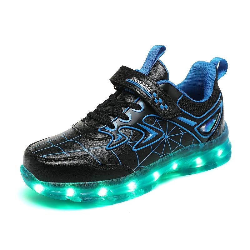 Children's LED Light-Up Shoes for Boys and Girls All-Season Breathable Durable