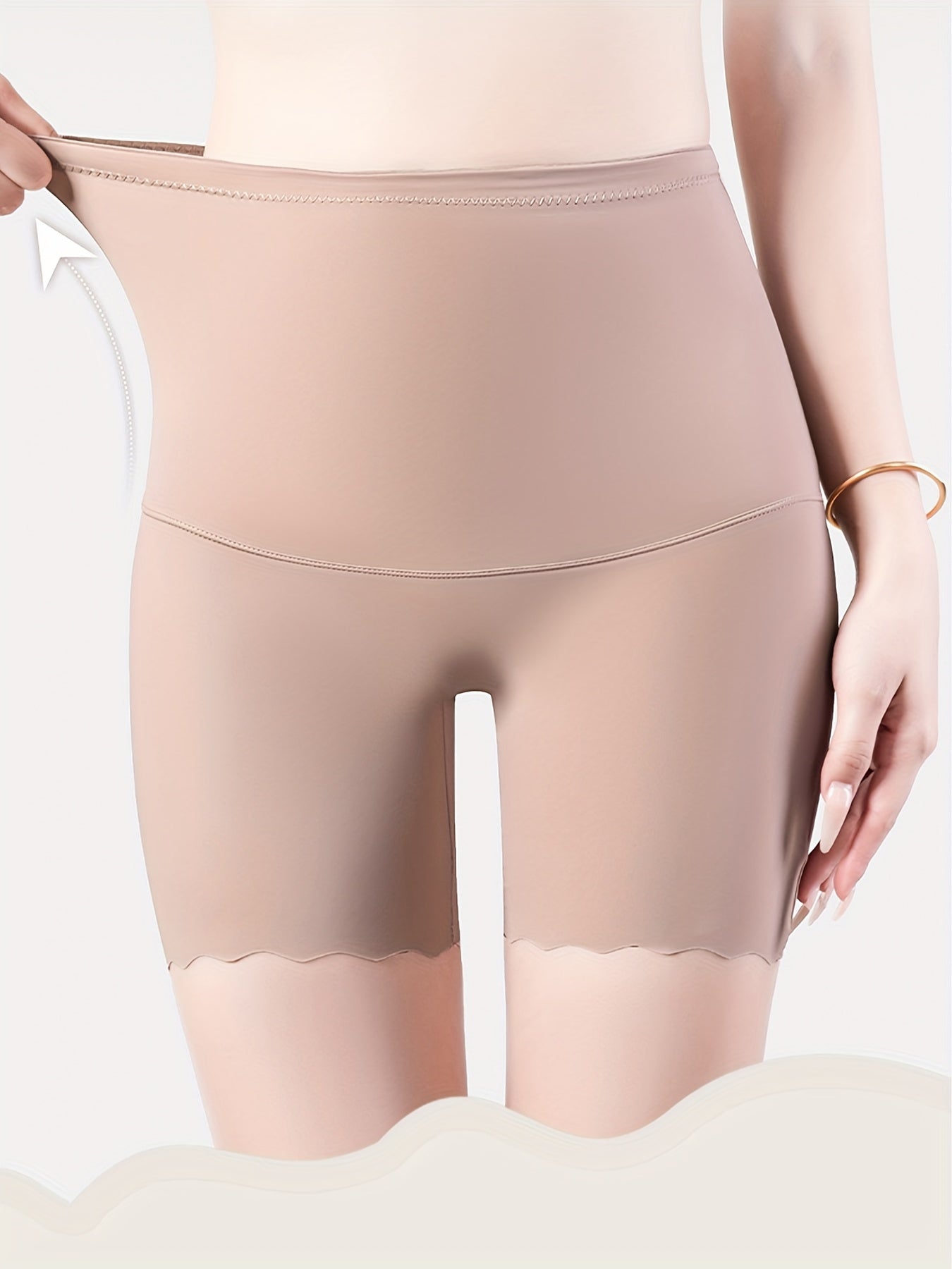 Seamless High-Waist Shaper Shorts Slimming Tummy Control Butt Lift Black or Nude