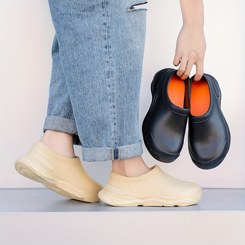 Women's EVA Clogs Platform Soft Sole Non-slip Kitchen Work Shoes