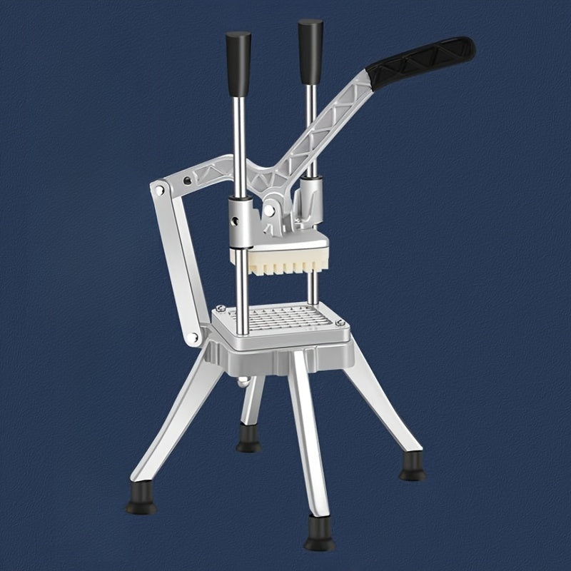 Aluminum Vegetable Chopper Manual Food Processor for Slicing Dicing Shredding