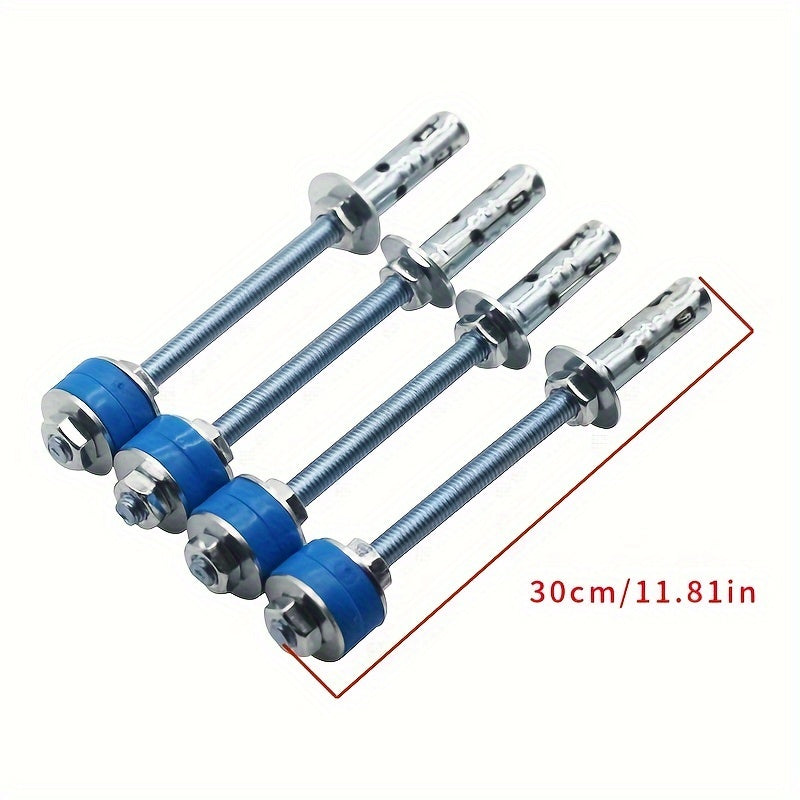 Silent Anti-Vibration Ceiling Rod for Central Air Conditioning with Rubber Pads and Expansion Bolts