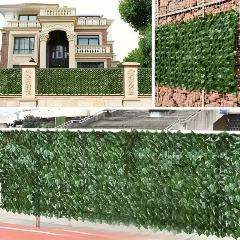 Artificial Ivy Fence Screen Garden Wall Panel 97.54x298.7cm Lifelike Greenery