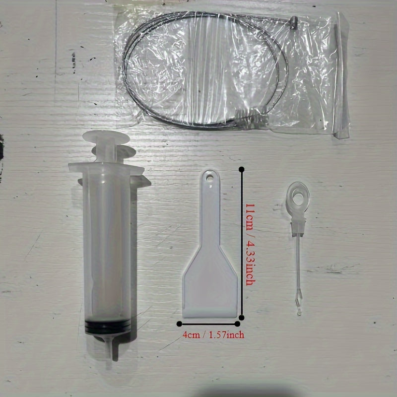 5Pcs Refrigerator Drain Hole Cleaner Set Unclogging Tools with Markings