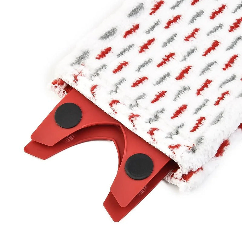 Set of 2 Microfiber Mop Pads for Fast Drying and Machine Washable Floor Cleaning