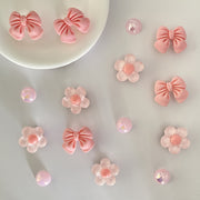 15 шт. розовых украшений для обуви для девочек, декоративные аксессуары на день рождения и День святого Валентина