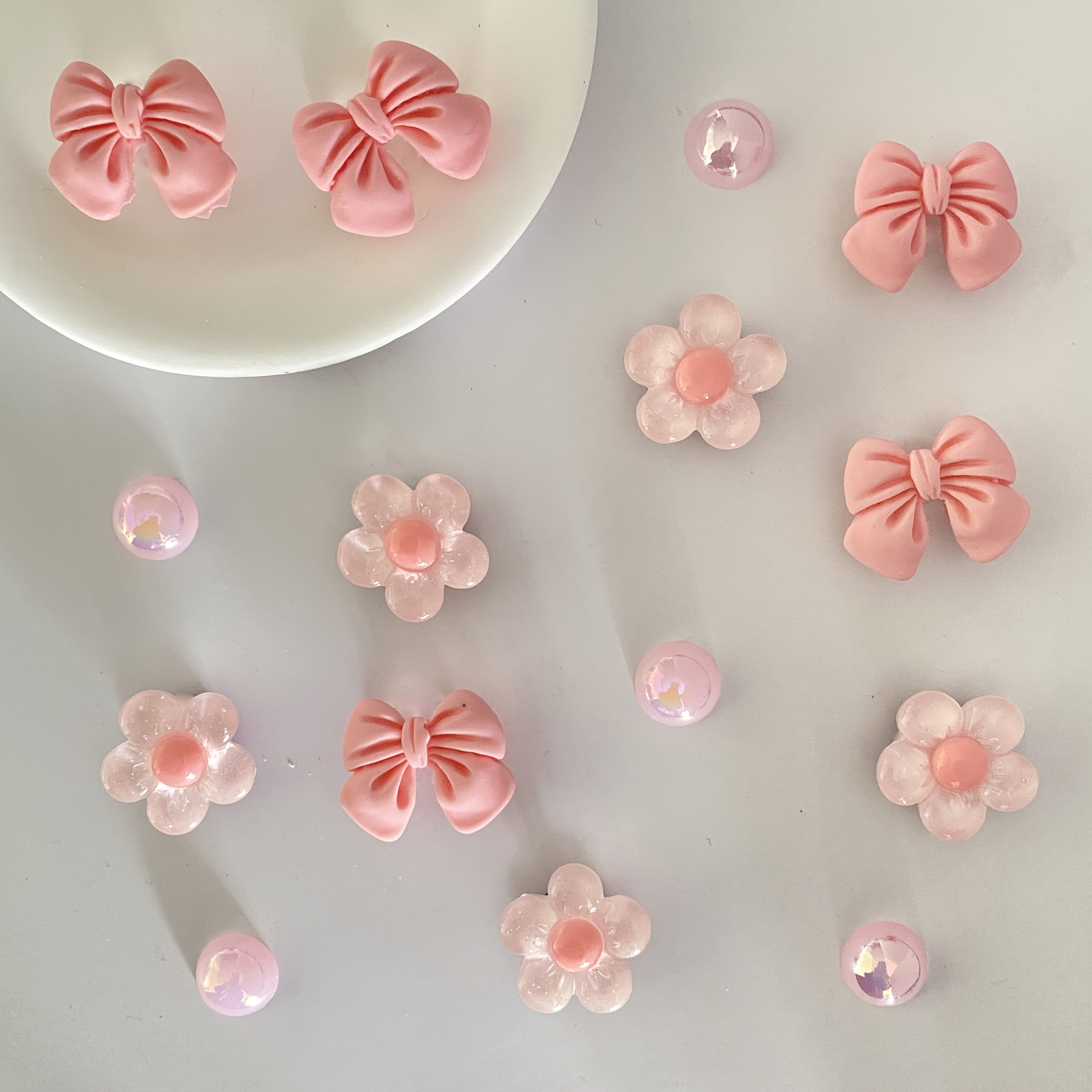 15Pcs Pink Shoe Charms for Girls, Decorative Accessories for Birthday and Valentine