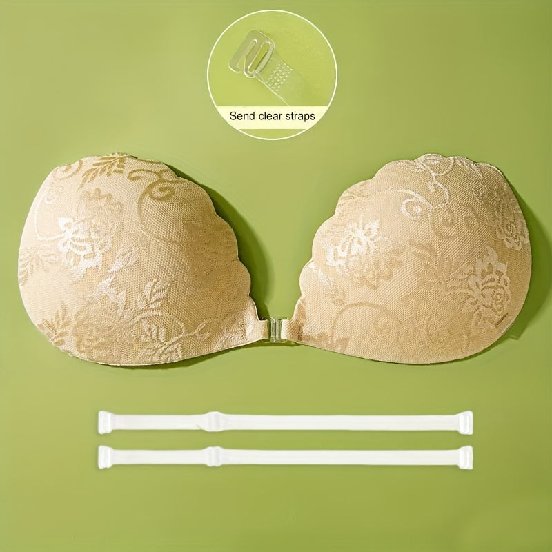 Adjustable Lace Front Nipple Covers for Discreet Support and Comfort