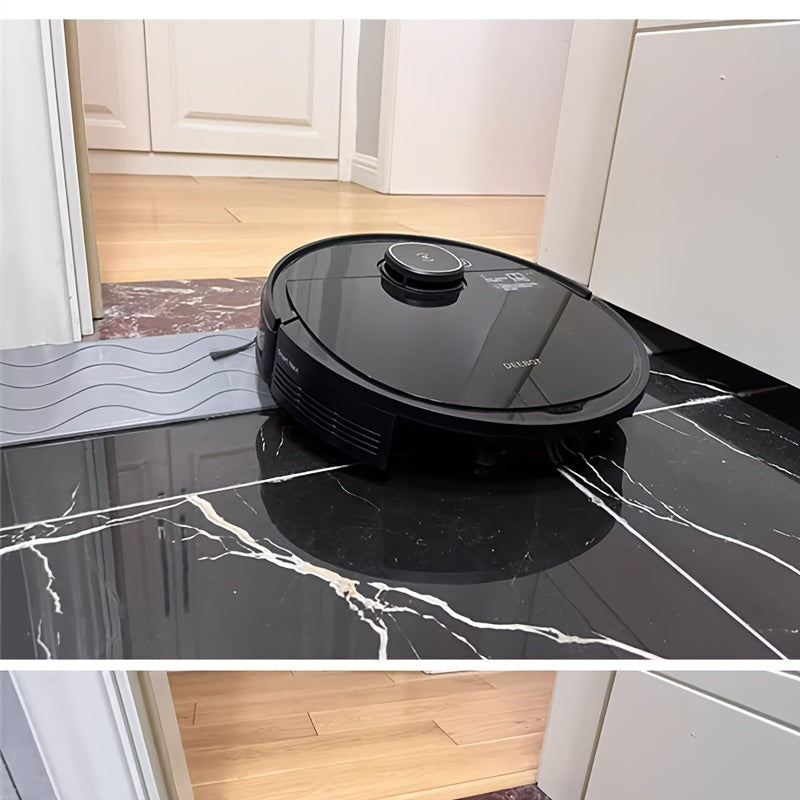 Xiaomi/ECOVACS/iRobot/Roborock/Vakuum tozalagich uchun uy rampasi plitkasi - Plastik qadam pad bilan ko'tarilish mato va eshik qirralari uchun ichki tozalash roboti aksessuari