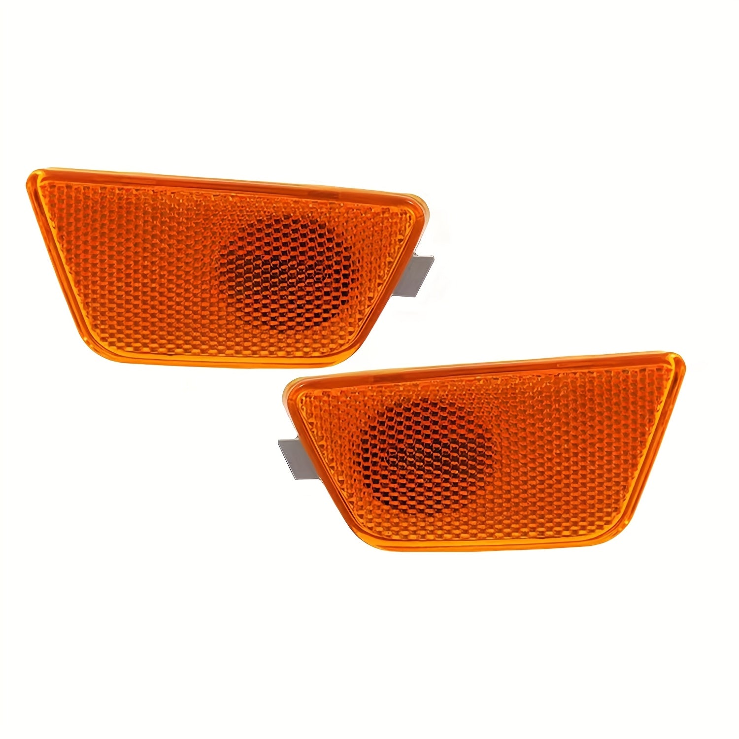 Right Front Passenger Side Bumper Marker Light Orange Triangular Honeycomb Pattern For Chevrolet Cruze