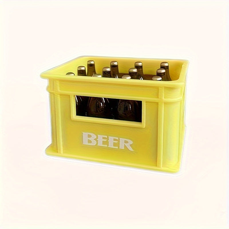Magnetic Beer Bottle Opener with Fridge Magnet Decoration