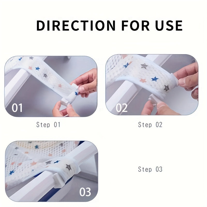 Vanna uchun bolalar uchun anti-slid material va sozlanadigan qo'llab-quvvatlash bilan o'rnatilgan o'tirish