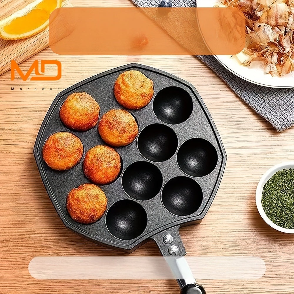 Non-Stick Takoyaki Pan for Home and Restaurant Use, 1 Pc