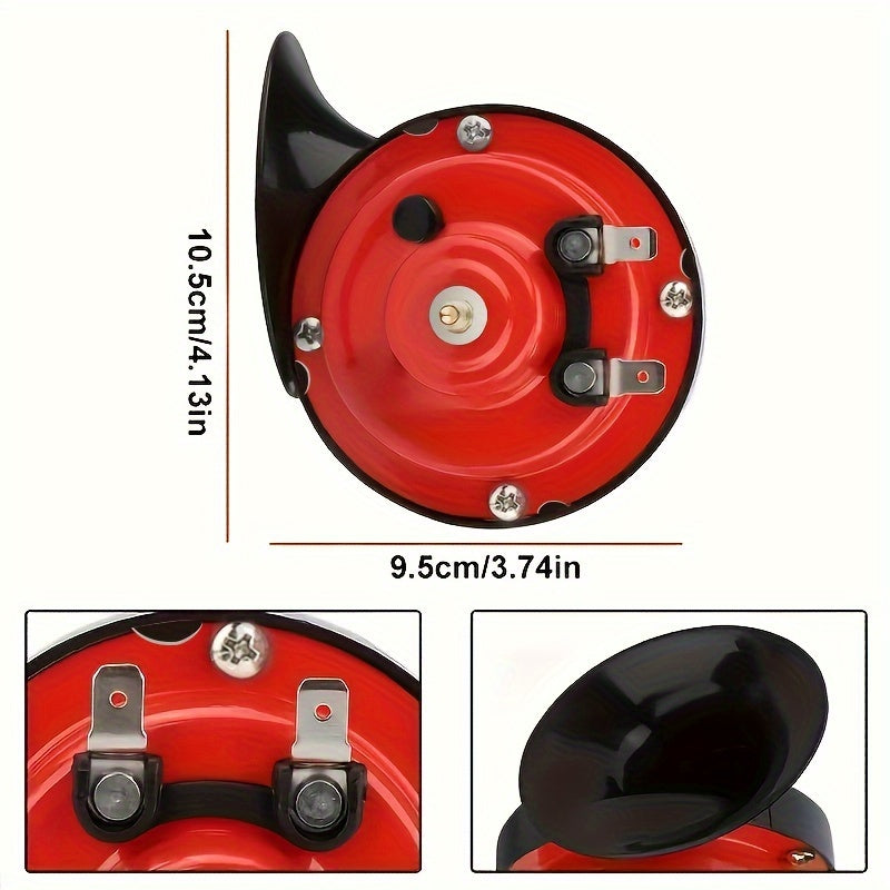 Universal 12V Car Motorcycle Horn Speaker Sound Signal for Vehicle Off-Road