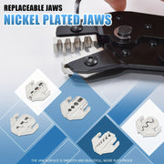 6-in-1 Crimping Pliers Set for Electrical Terminals Insulated Non-Insulated Dupont