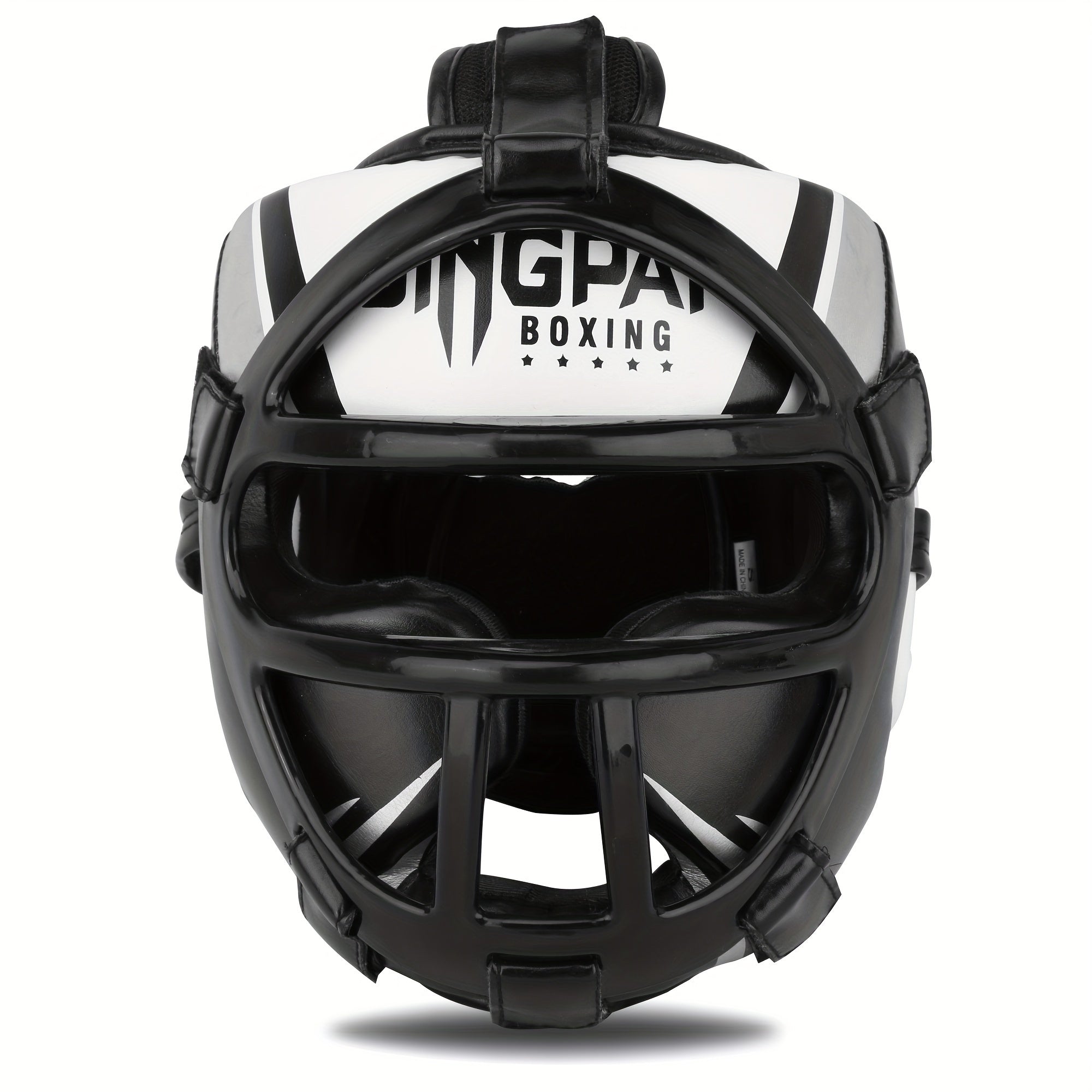 Thickened Fully Enclosed Boxing Head Guard for Training PU Mixed Color