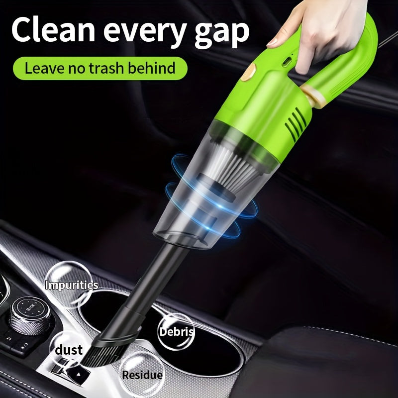 Портативный автомобильный пылесос 120 Вт ручной авто пылесос с мощностью всасывания 4 кПа