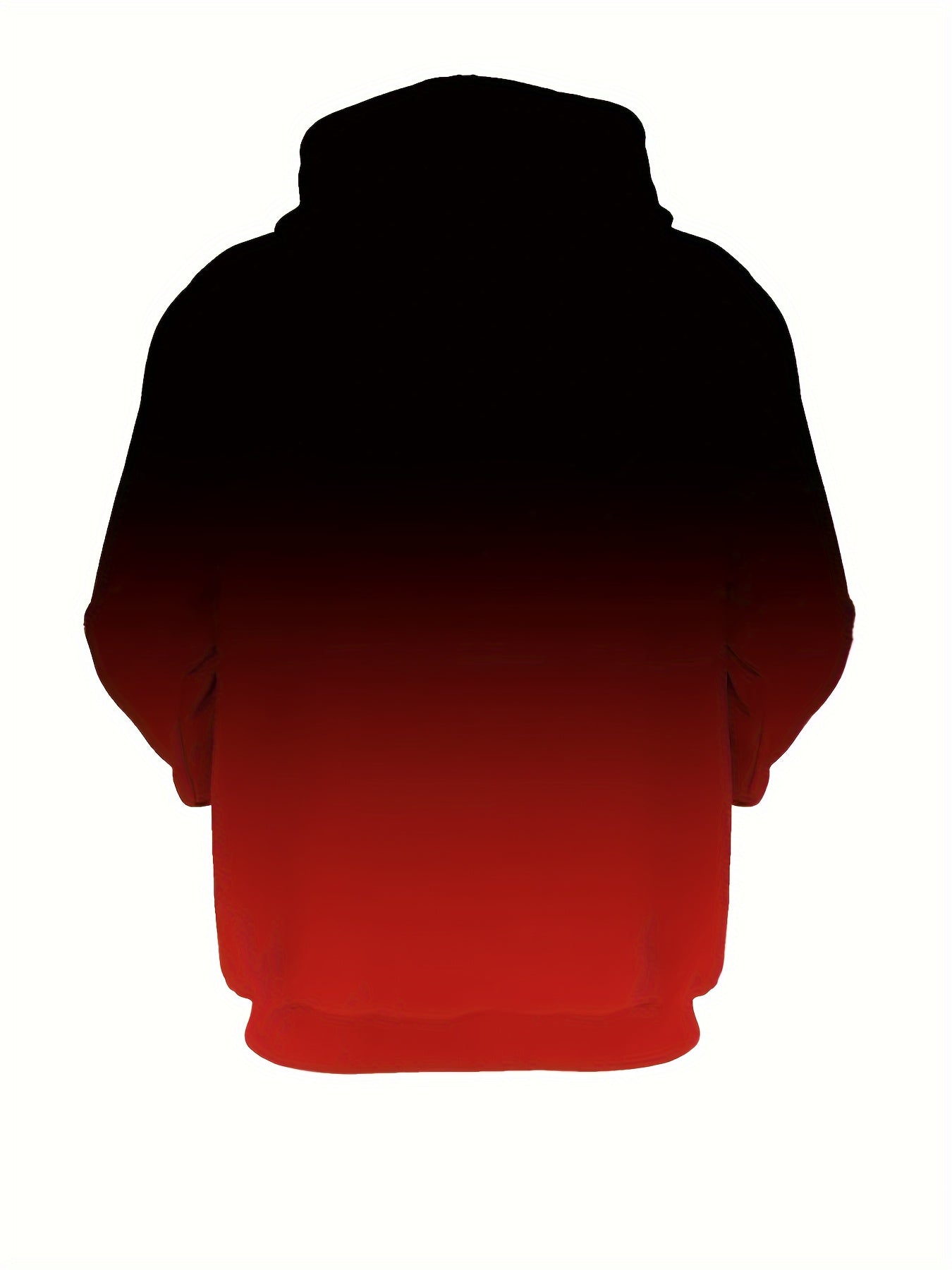 Plus Size Paris-Inspired Hoodie with All Over Print and Relaxed Fit