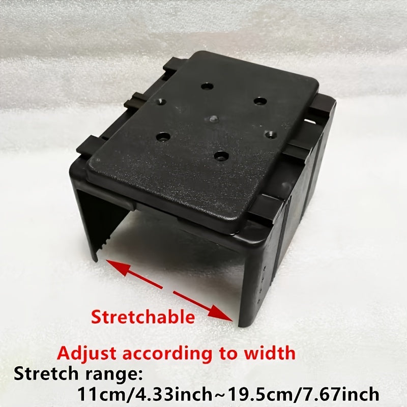 Universal Car Center Console ABS Double Storage Cup Holder Phone Slot