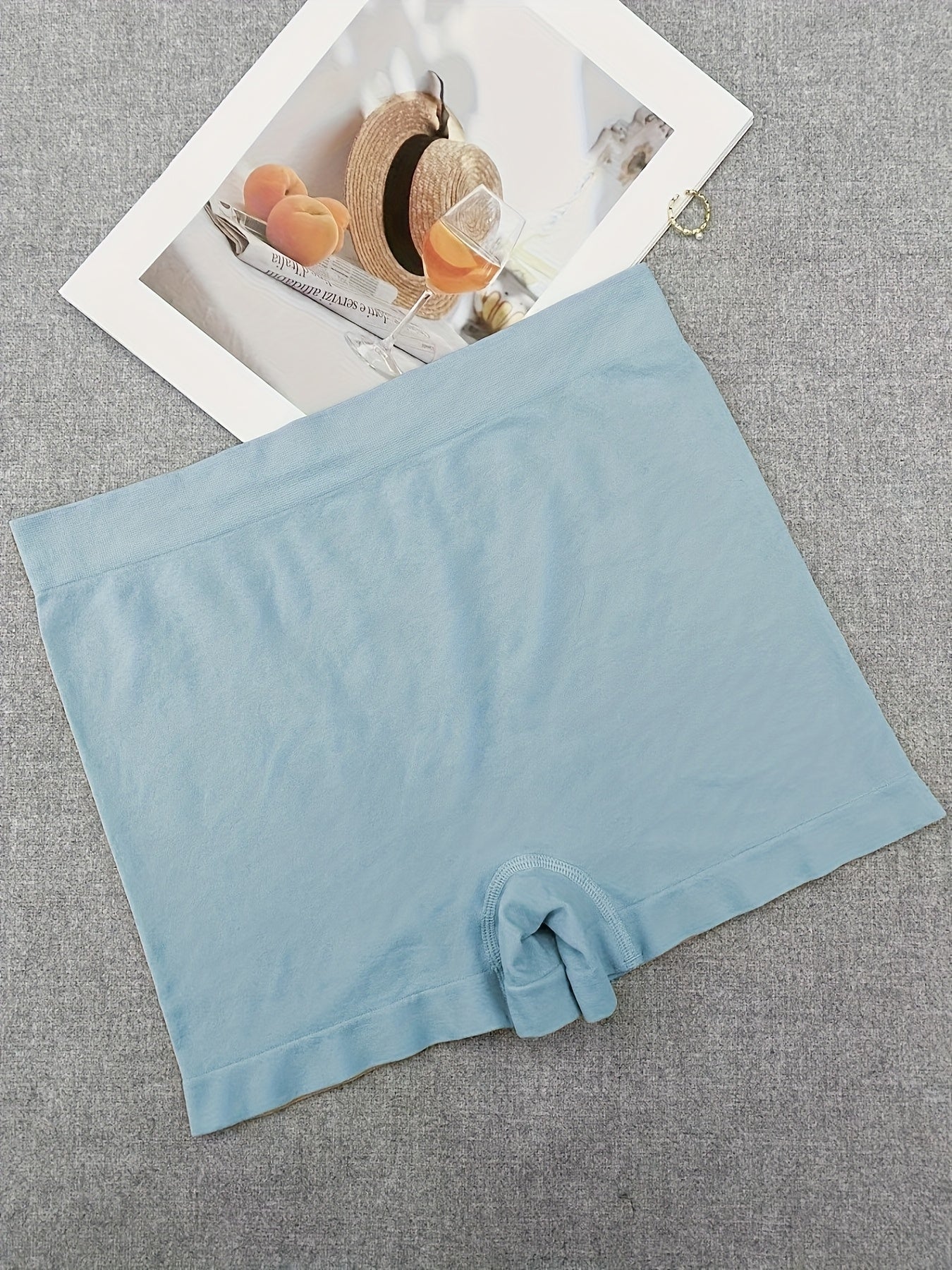 Women's Plus-Size Breathable Jersey Boxer Briefs for Running and Casual Wear