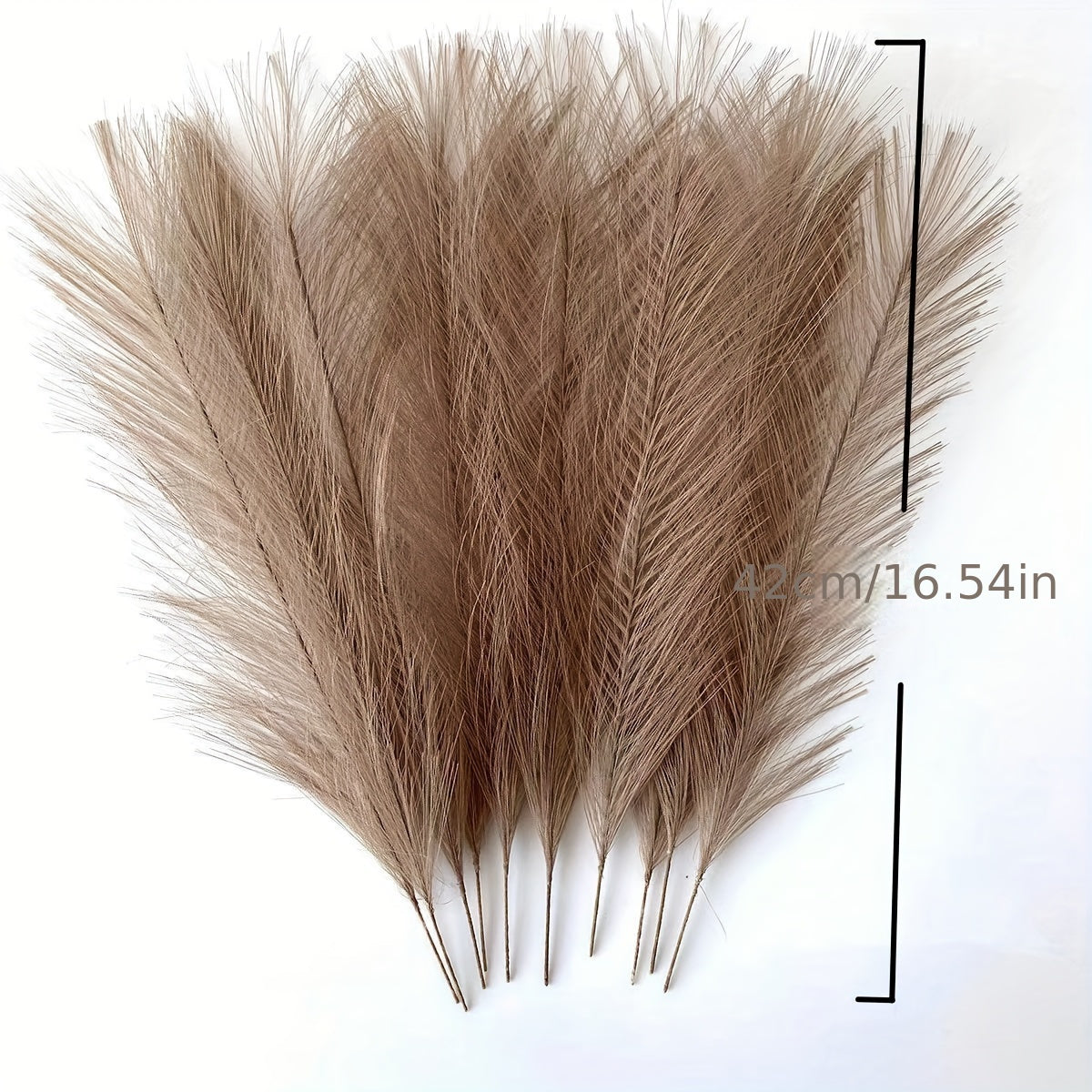 Faux Pampas Grass Branches for Home Decor Weddings and Holidays Set of 20