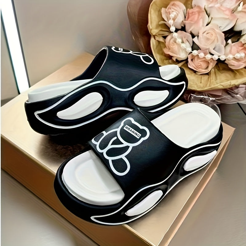 Women's Thick-Soled Non-Slip Indoor Outdoor Slippers for Spring Summer Autumn