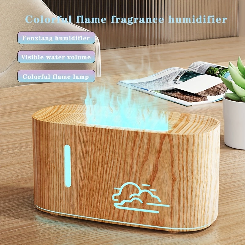 Portable USB Aromatherapy Humidifier with Colorful Atmosphere, 160ml
