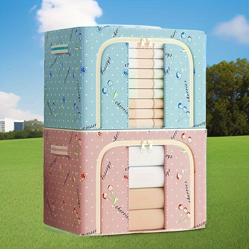 Large Capacity Waterproof Oxford Cloth Storage Bag for Seasonal Under-Bed Organization