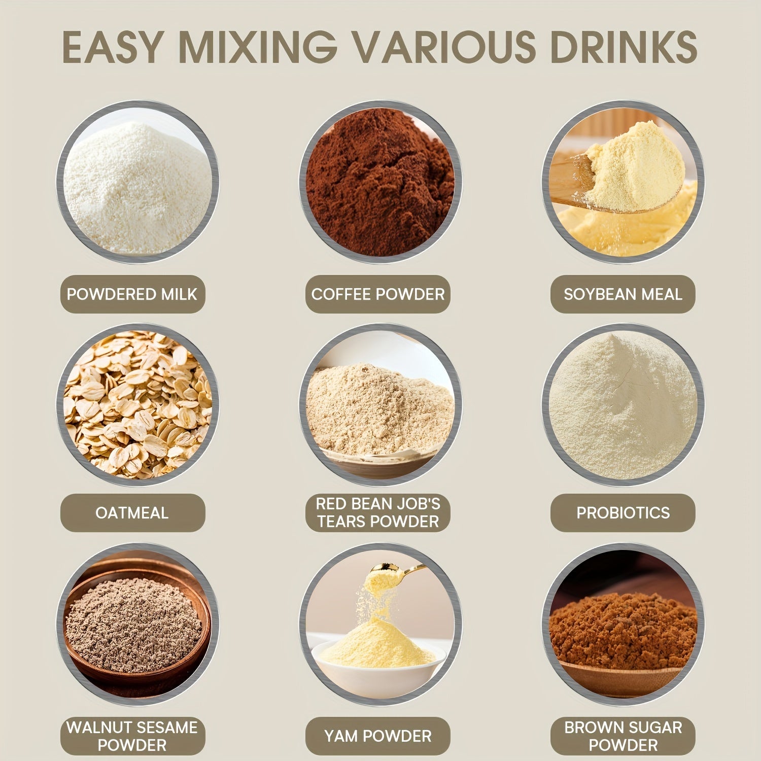 O'z-o'zini aralashtiradigan qahva chashka 12oz LED displey, qayta zaryadlanadigan avtomatik aralashtiruvchi